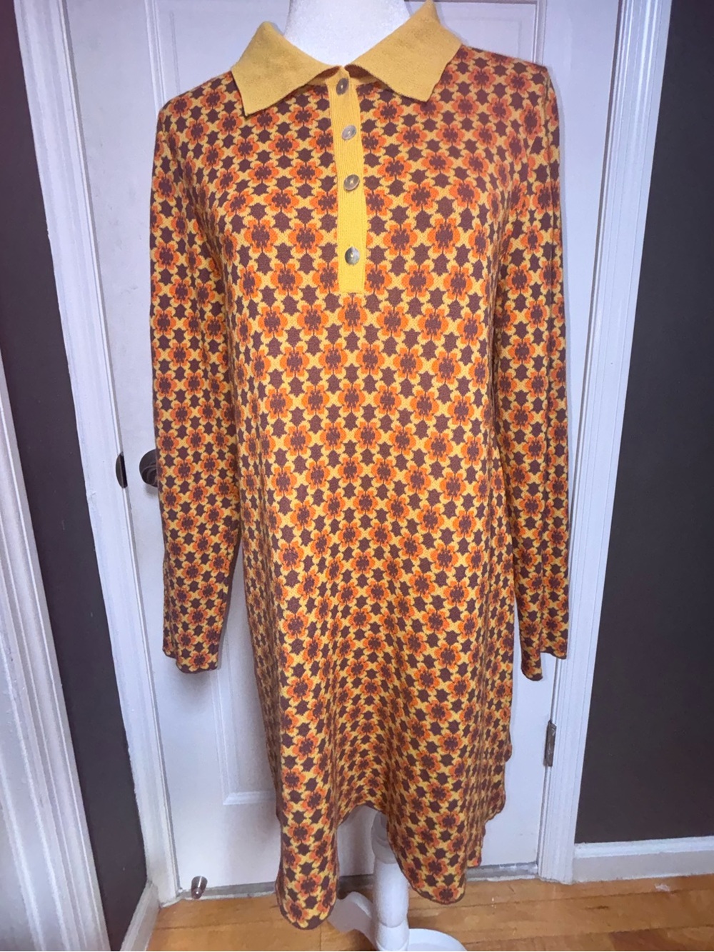 Retro  Sweater Dress